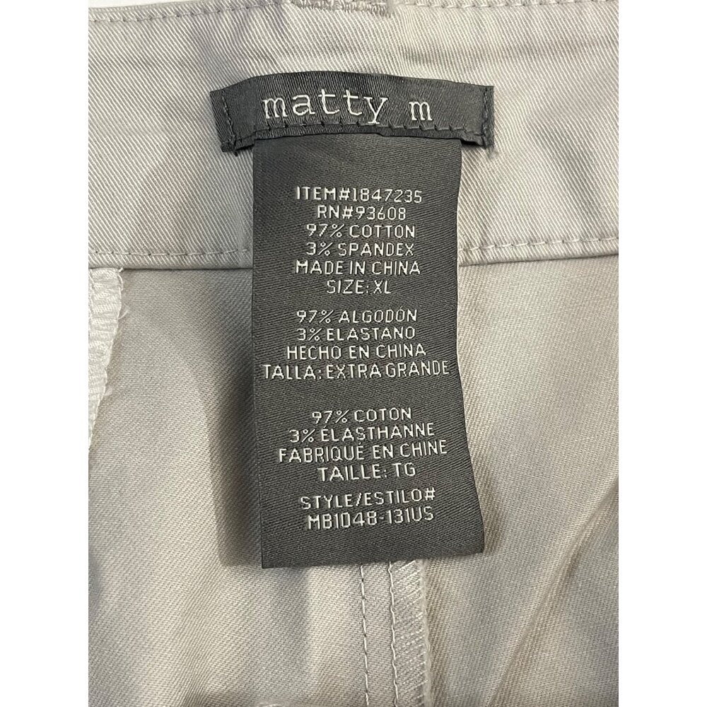 Matty M NWT Women’s Bermuda Shorts - Stretch Casual Knee Length Shorts, XL - Picture 9 of 11